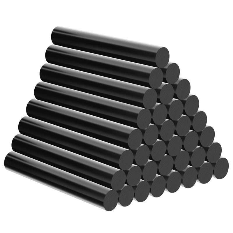 ENPOINT 36 Pack Black Hot Glue Sticks, 3.93 x 0.43 in Full Size Hot Melt Glue Sticks Dent Repair Tool EVA Colored Hot Melt Adhesive for Car DIY Art Craft General Repairs - Image 1